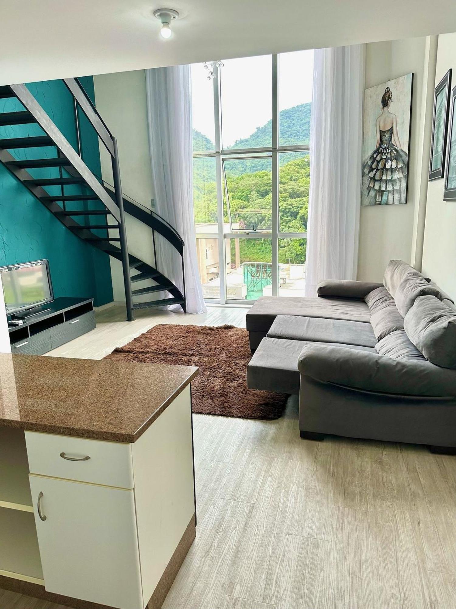 Saint Sebastian Flat 603- Com Hidro! Ate 3 Pessoas, Duplex, No Centro Villa Jaraguá do Sul Екстериор снимка
